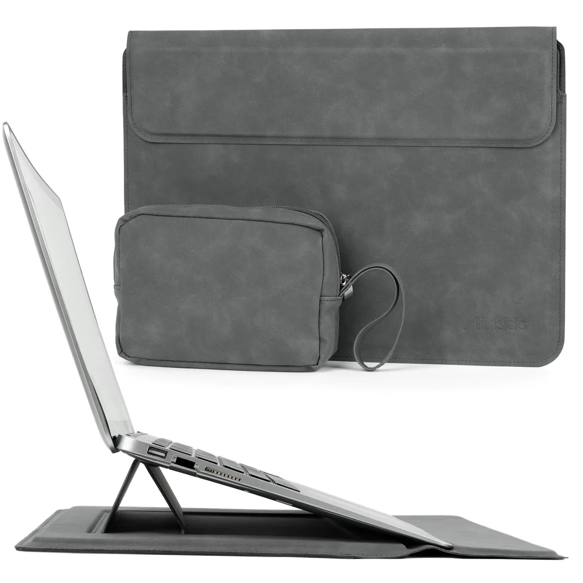 Allinside 13-14 Inch Laptop Sleeve Case Gray — product photo