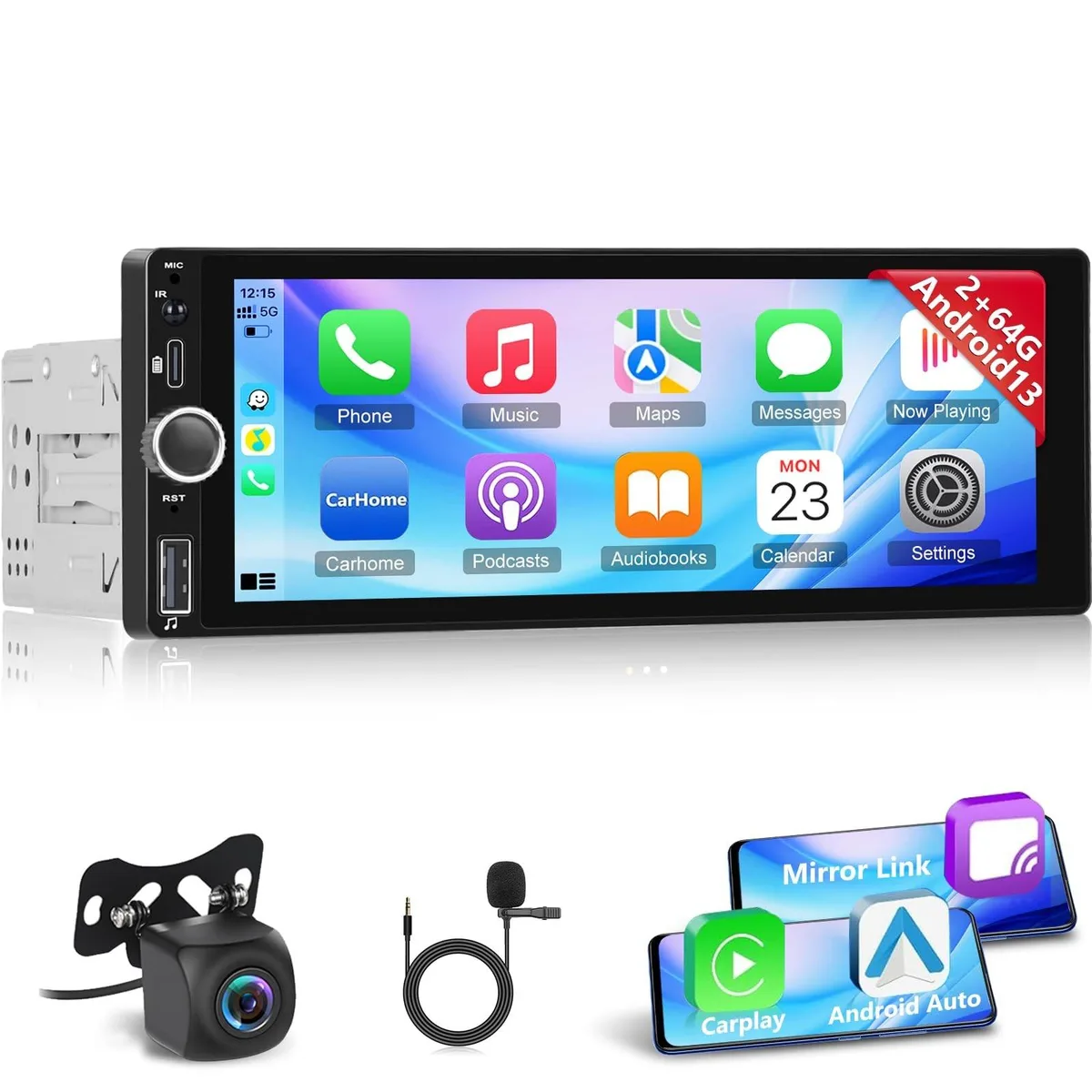 Avantalk Avantalk Android 13 2+64G 6.86" Car Radio 2 in 1 accessory — product photo