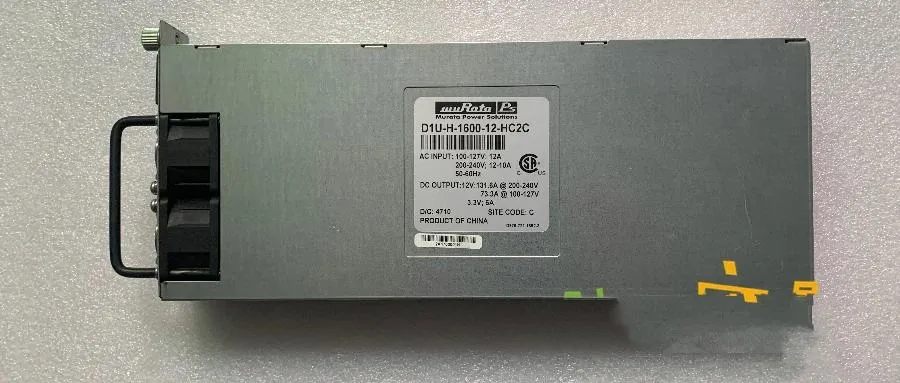Supersuperuncle Supersuperuncle server power supply for Huawei Tecal E6000 Knife Box MuRata D1U-H-1600-12-HC2C — product photo