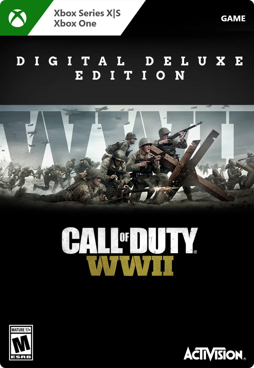 Activision Activision Call of Duty WWII Digital Deluxe G7Q-00238 downloadable game — product photo