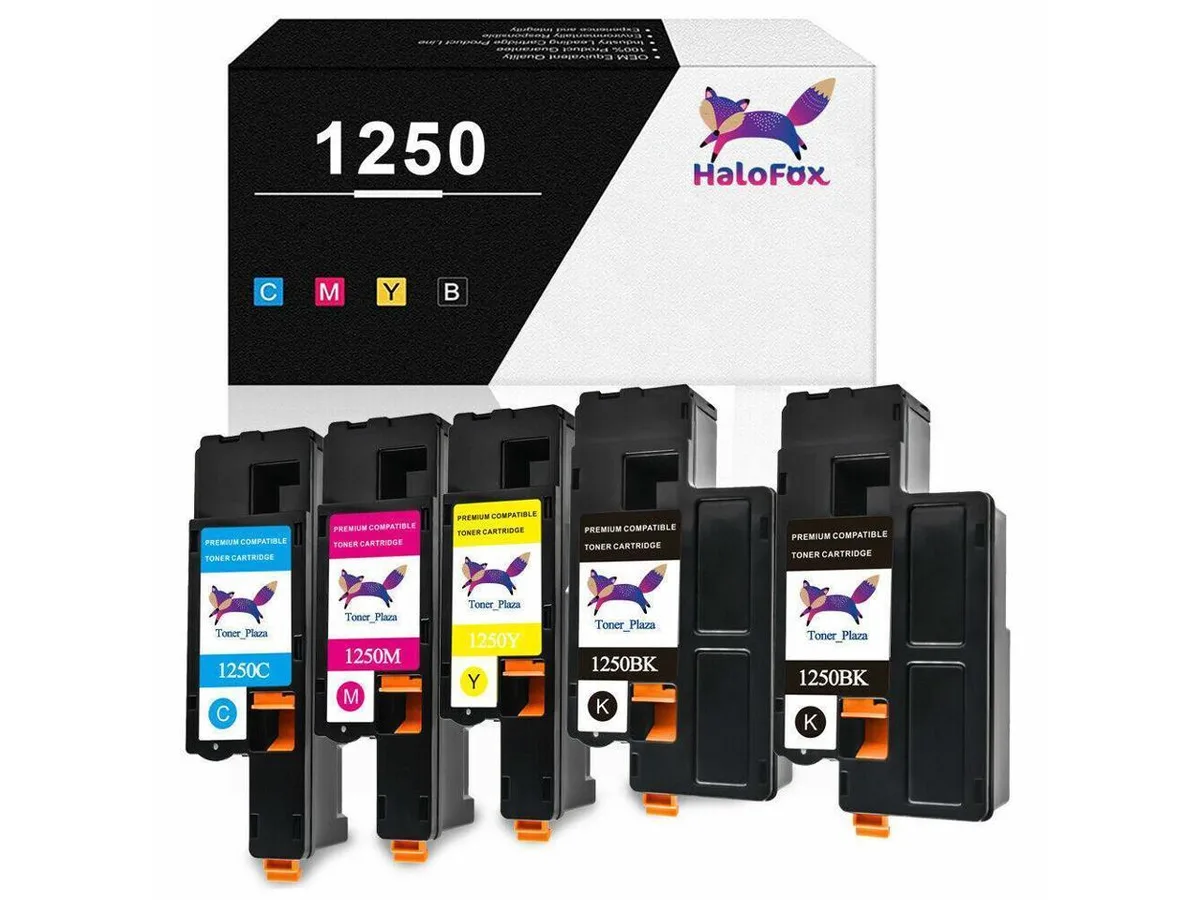 V4ink V4ink 5 High Yield Toner Cartridge 1250 331-0778 Black Cyan Magenta Yellow — product photo