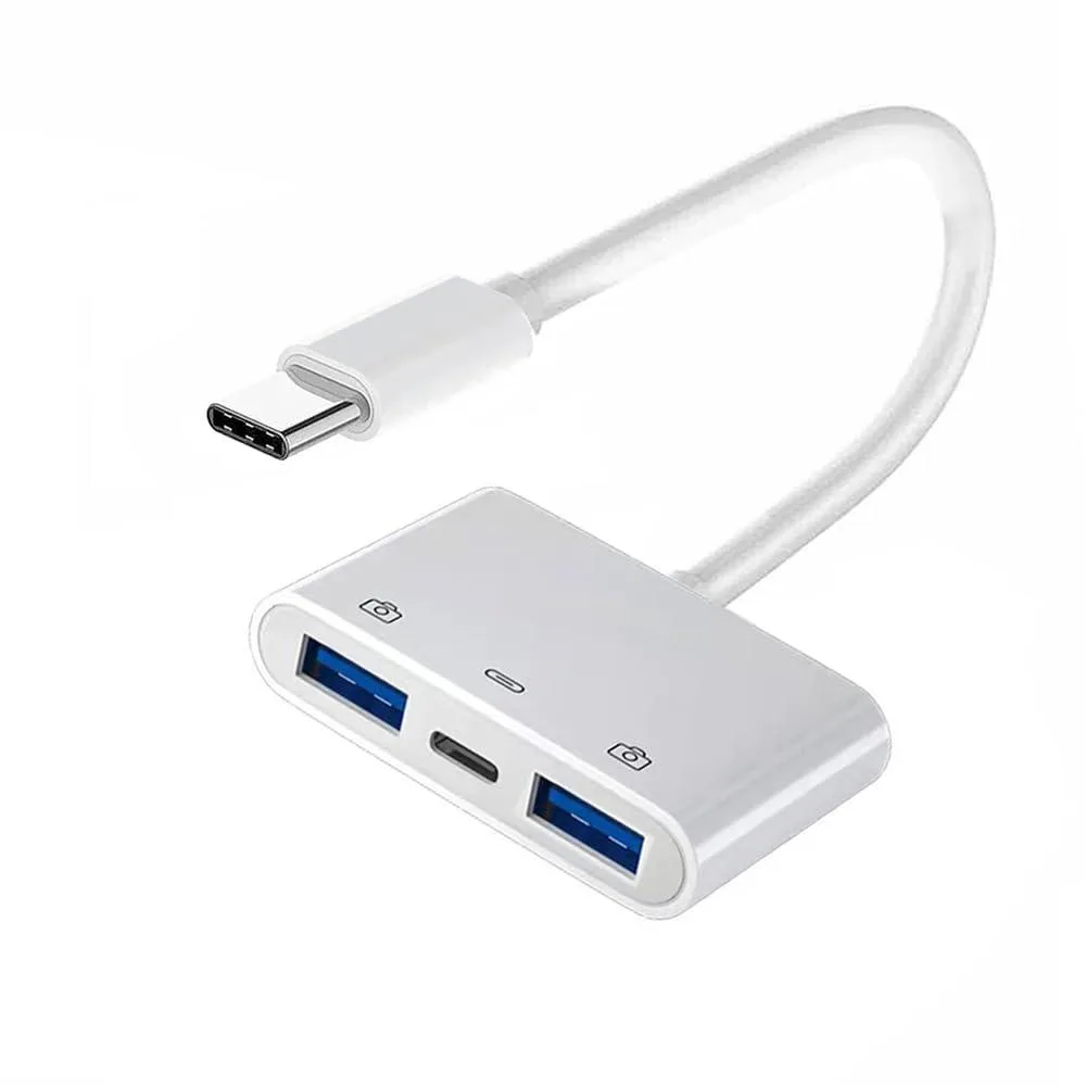 LORDWORLD LORDWORLD USB-C to Dual USB 3.0 Hub with PD 24W — product photo