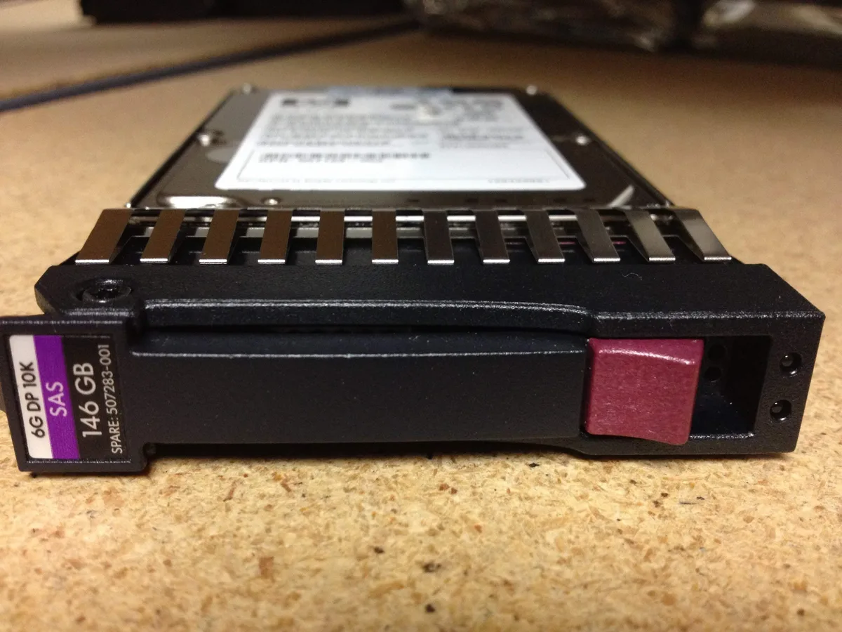 HP HP 507125-B21 146GB SAS 10000 internal hard drive — product photo