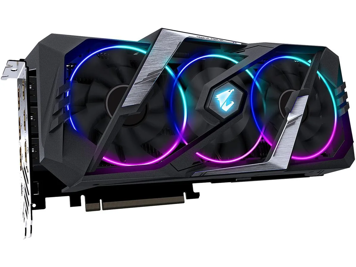 GIGABYTE GIGABYTE AORUS GeForce RTX 2080 Super GV-N208SAORUS-8GC graphics card — product photo