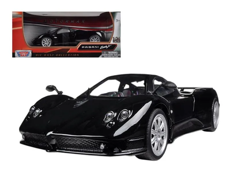 MOTORMAX MOTORMAX Pagani Zonda F Black 1/24 Diecast Vehicle — product photo
