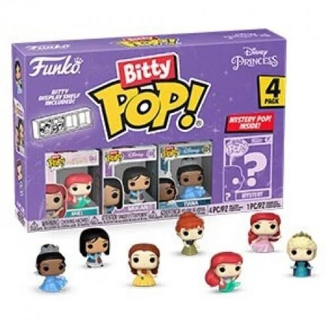 Funko Funko Bitty POP! Disney Princess Ariel 4-Pack 73027 Game — product photo