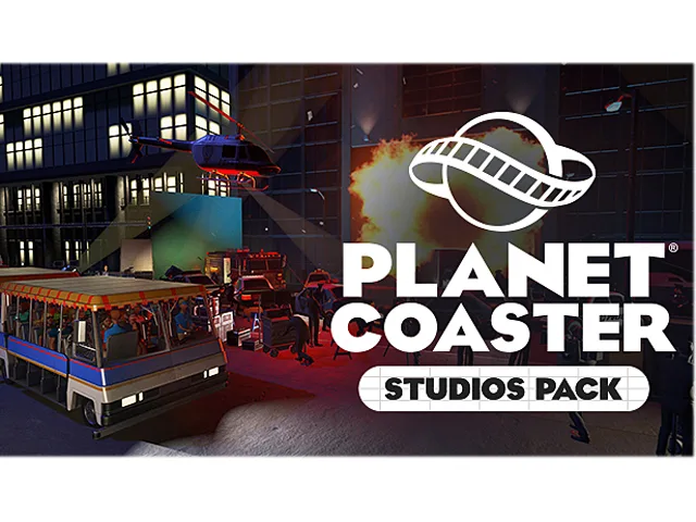 Digital download card for Planet Coaster Studios Pack DLC