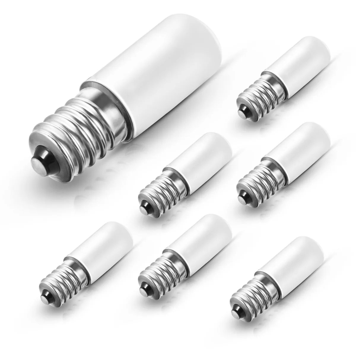  LOHAS LED C7 S6 Night Light Bulb 1.5W E12 3000K 135LM 6 Pack — product photo