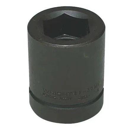 Wright Group 1-inch drive 70 mm six-point impact socket, black oxide finish