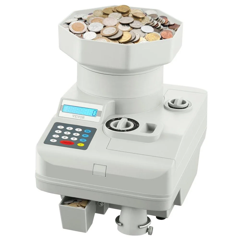 VEVOR VEVOR KSW850 Coin Sorter 1300 pcs/min 11000 capacity — product photo