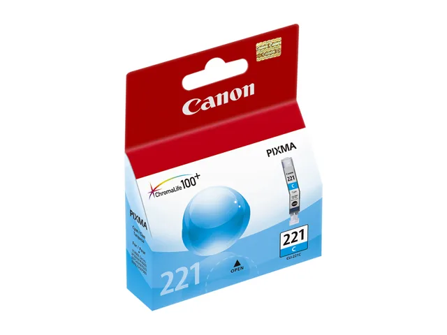 Canon Canon CLI-221 Cyan Ink Cartridge 2947B001 — product photo