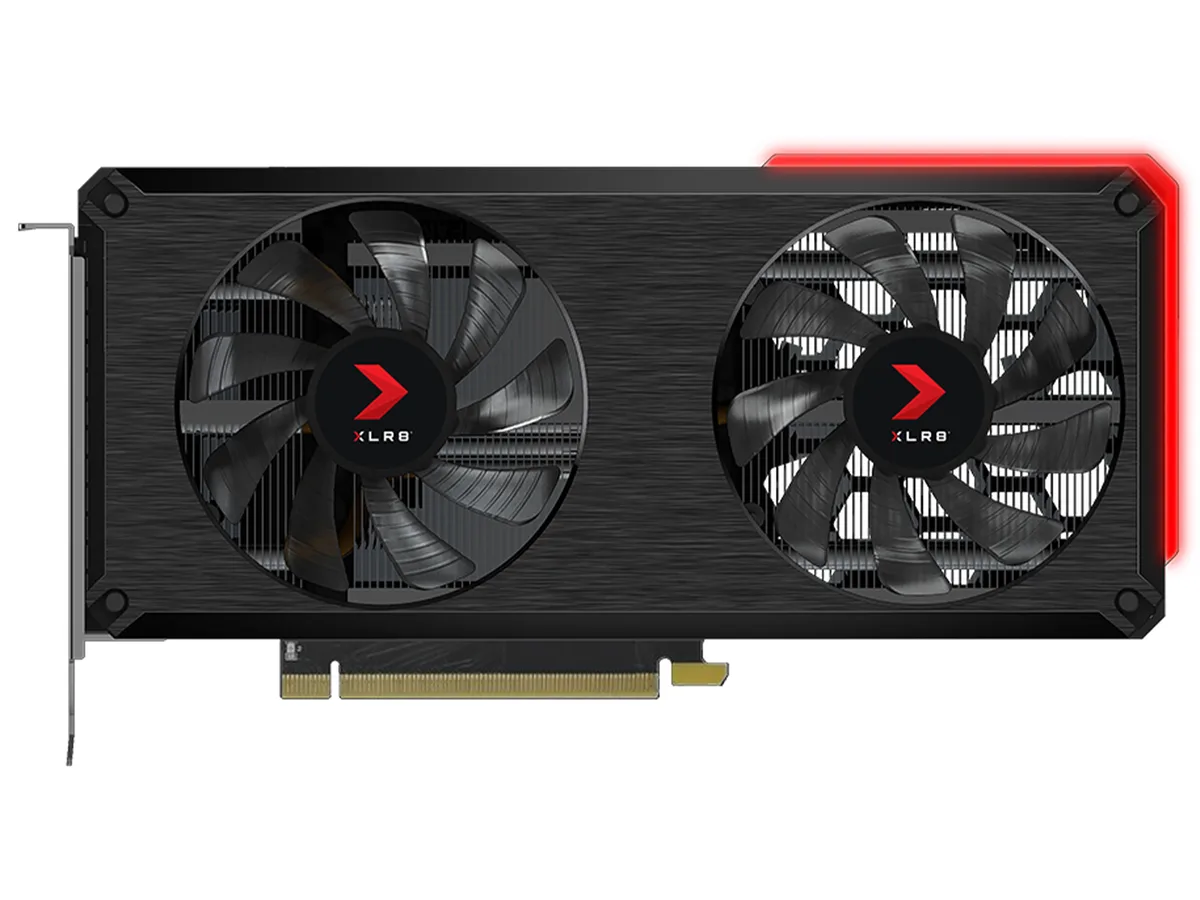 PNY Technologies, Inc. PNY Technologies, Inc. VCG306012DFXPPB GeForce RTX 3060 12GB graphics card — product photo