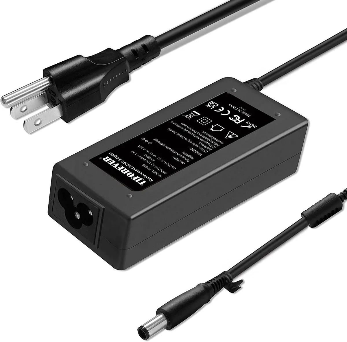 myVolts myVolts 65W AC Adapter 7.4x5.0mm for Dell Inspiron Latitude Vostro — product photo