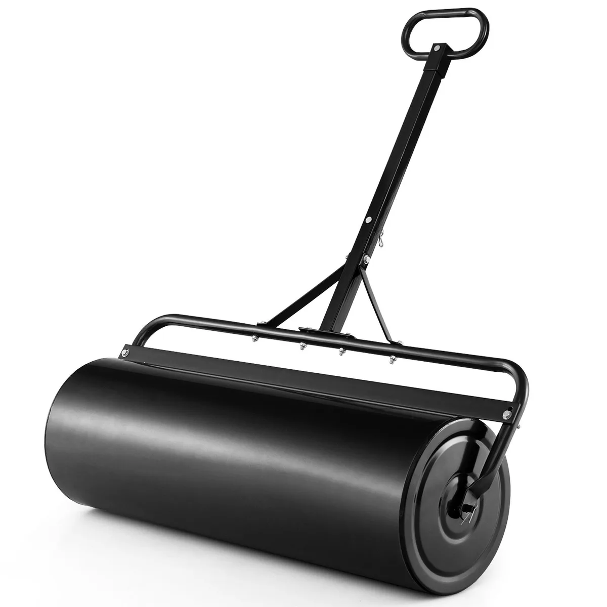 SlickBlue SlickBlue 30-Gallon Green/Black Metal Lawn Roller 39x16x57.5in — product photo