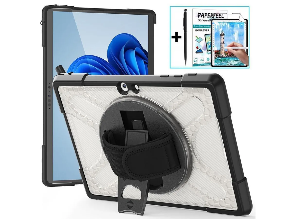 BONAEVER BONAEVER Surface Go 4 10.5 2023 / Go 3 10.5 2021 / Go 2 10.5 2020 / Go 10 2018 Transparent Hard Case — product photo