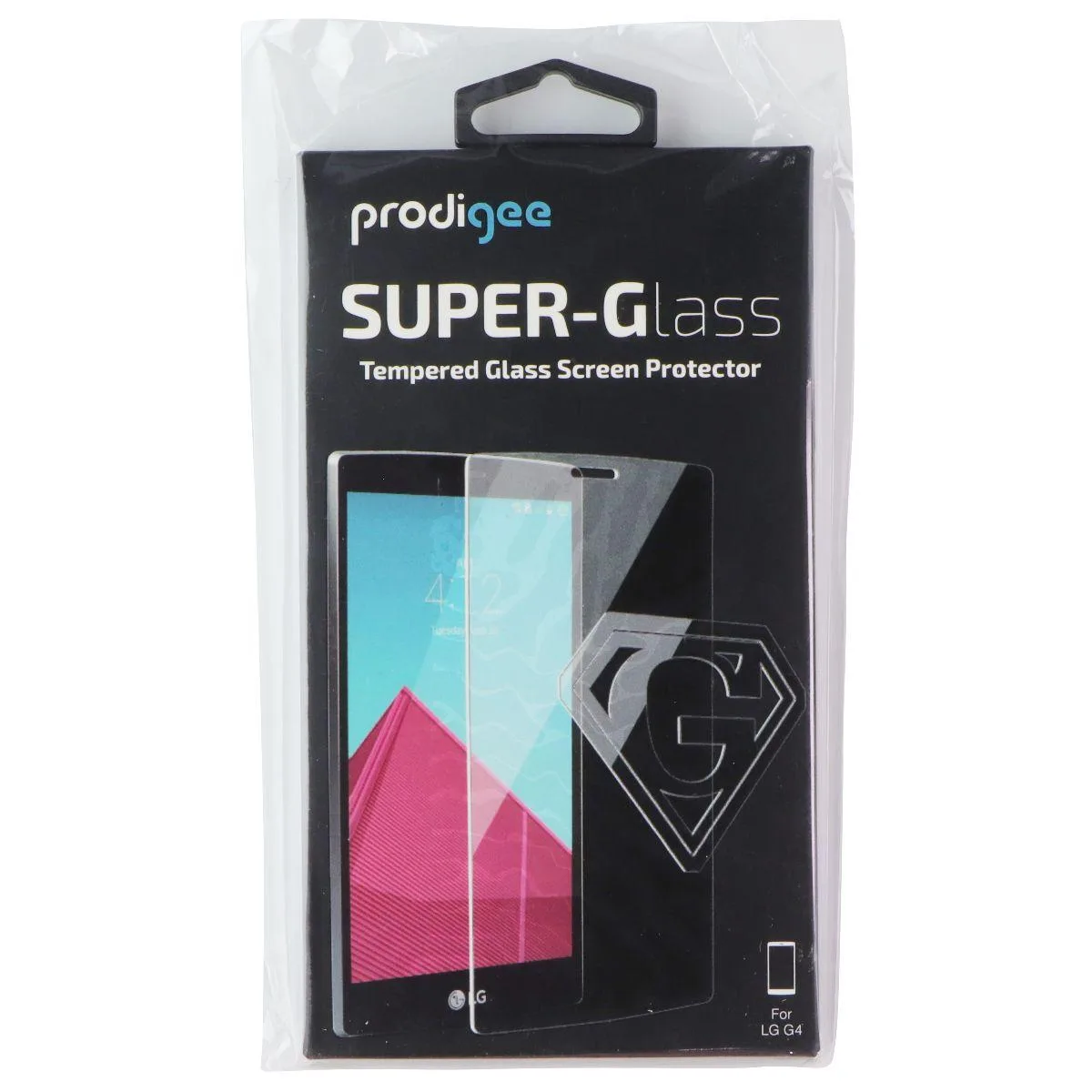 Prodigee Prodigee Super-Glass Screen Protector for LG G4 Clear — product photo