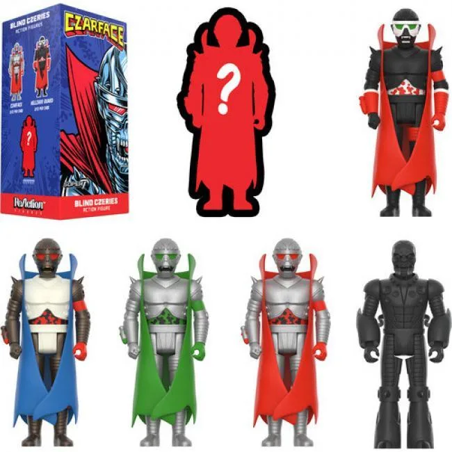 Super7 Super7 Czarface Reaction Blind Box 12pc Flat BB-CZAR-11375 — product photo