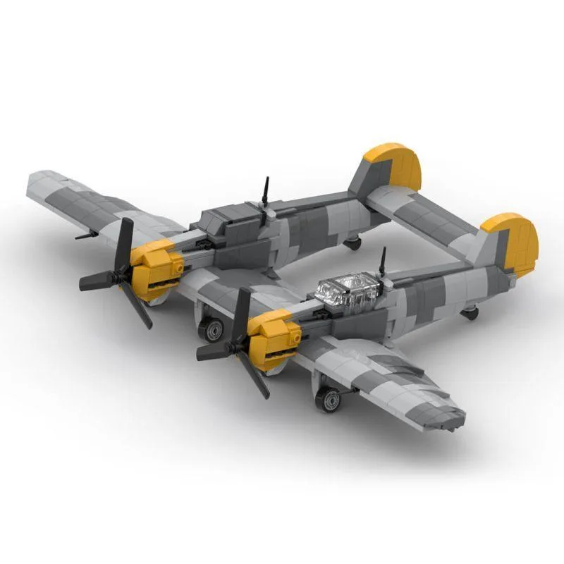 ZITIANYOUBUILD ZITIANYOUBUILD Custom MOC-133724 BF 109 Military Theme Model (631 Parts) — product photo