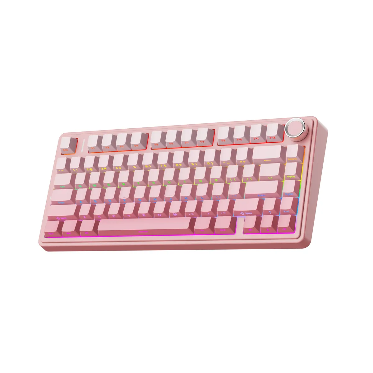 Epomaker Epomaker F75 75% Wireless Gaming Keyboard Pink — product photo