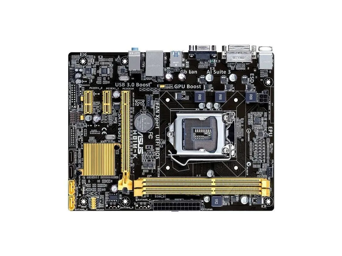 ASUS ASUS H81M-K Intel H81 DDR3 16GB Micro ATX Motherboard — product photo
