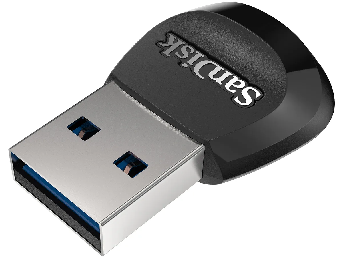 SanDisk SanDisk SDDR-B531-GN6NN Micro SD USB 3.0 card reader 170 MB/s — product photo