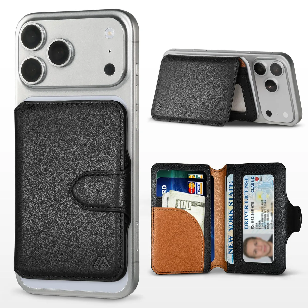  Viator Gear Magnet Phone Wallet Midnight Black 4600g — product photo