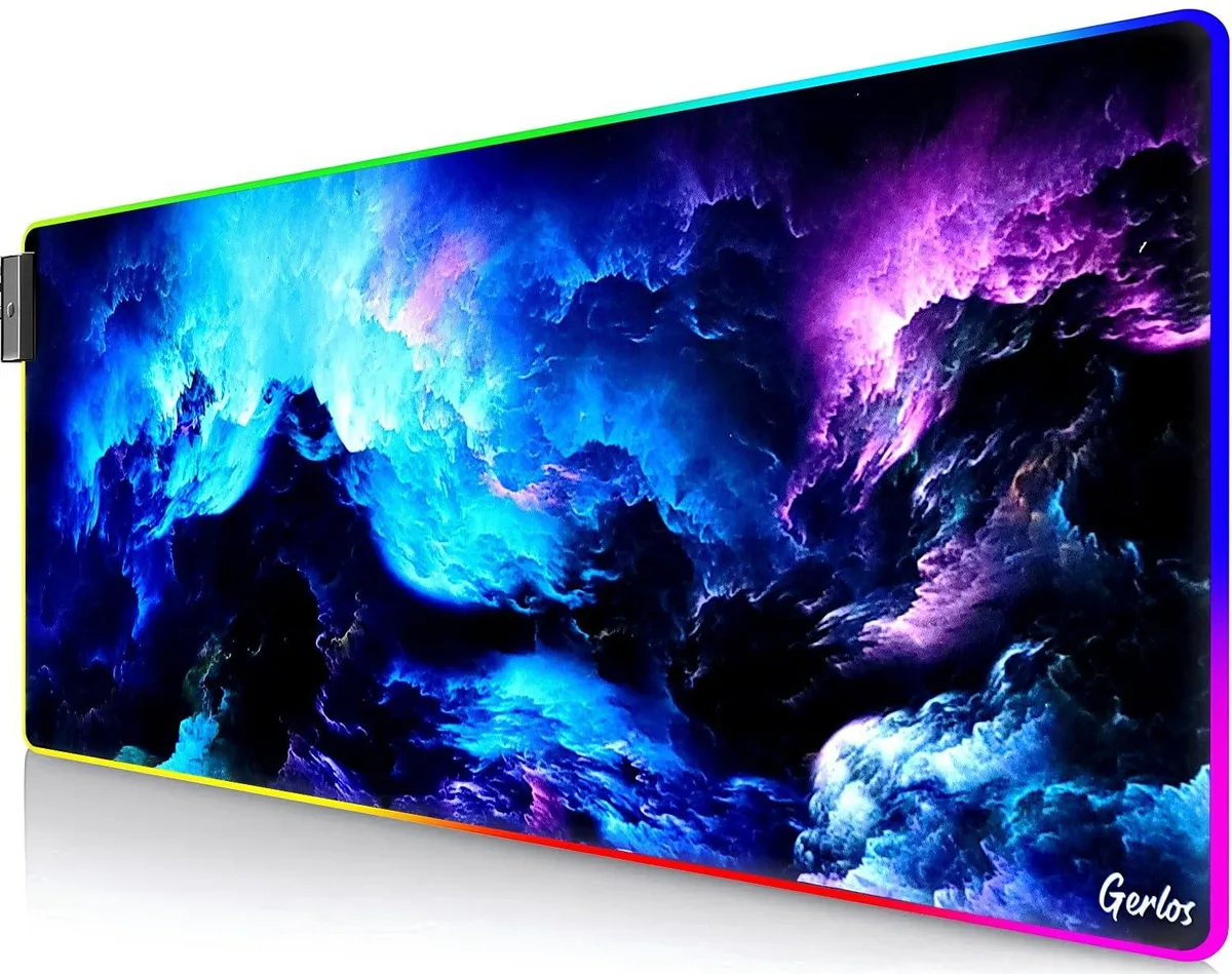  Gerlos NFS1101 RGB Gaming Mouse Pad 31.5×11.8 Inch — product photo