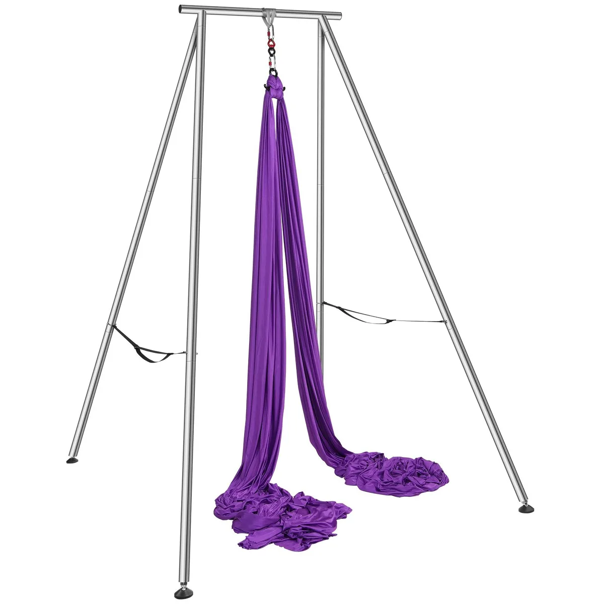 VEVOR VEVOR Aerial Yoga Frame &amp; Hammock Purple 9.67 ft 551.15 lbs — product photo