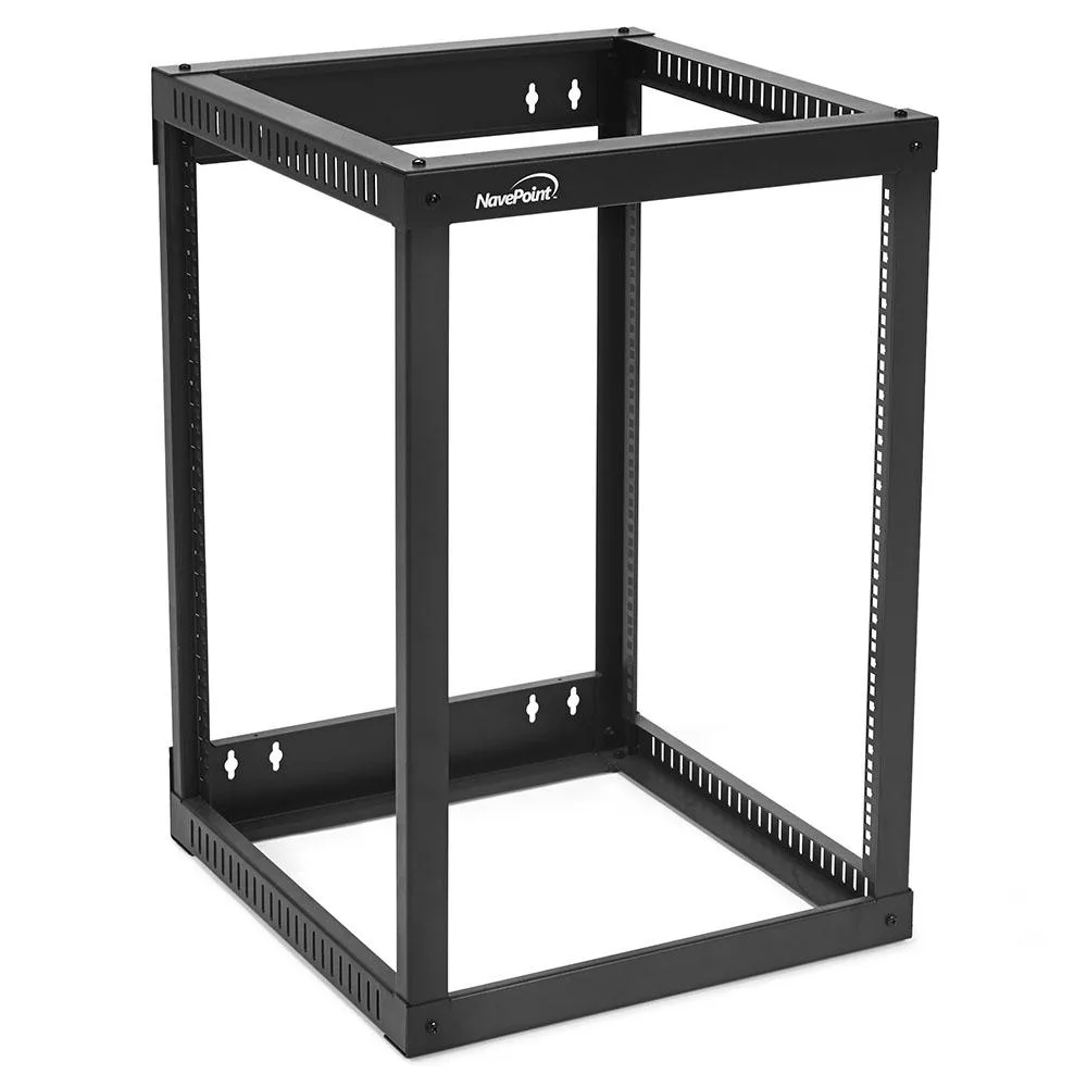 NavePoint NavePoint 15U Side Load Wall Mount Rack 22-Inch Depth — product photo
