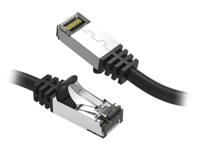 Nippon Labs Nippon Labs 60CAT8-3-26BK Cat8 network ethernet cable 3 ft 26 AWG black — product photo