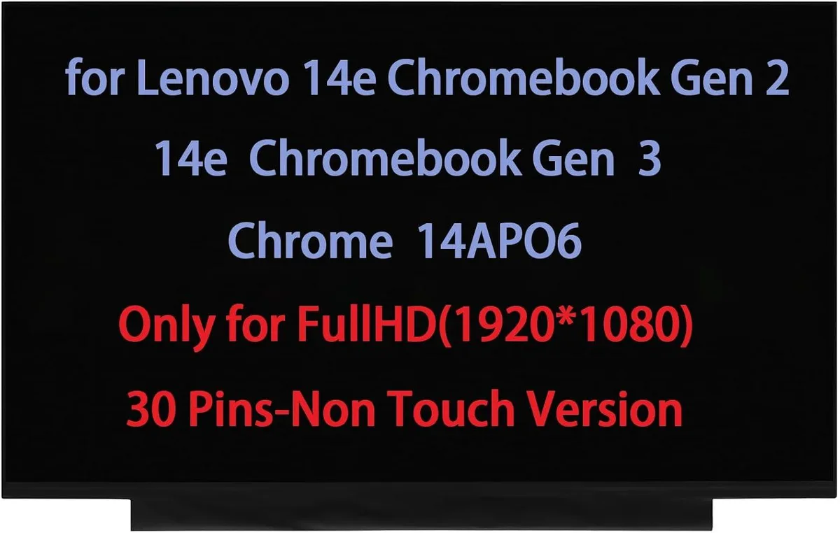 NUOLAISUN NUOLAISUN 14.0" 1920x1080 30pin non-touch laptop screen — product photo