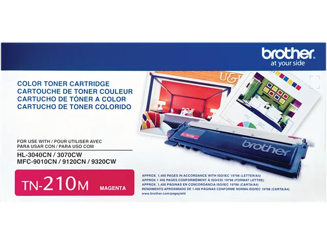 Brother Brother TN210M Magenta Toner Cartridge 1400 Pages — product photo