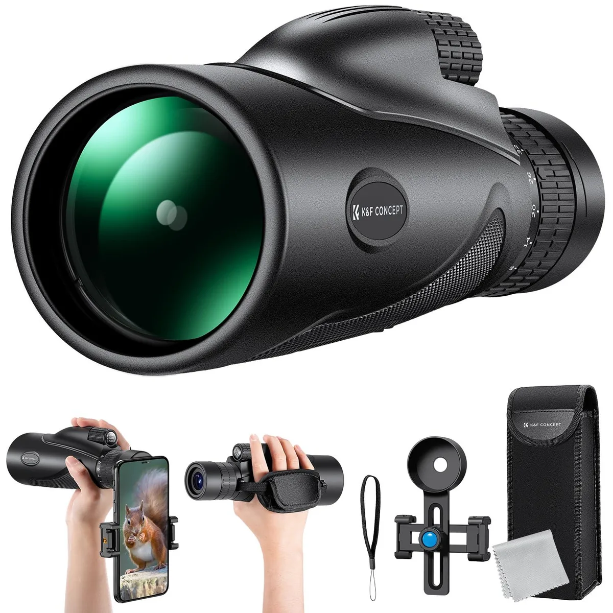  K&amp;F Concept KF33.083 8-32x50 Zoom Monocular — product photo