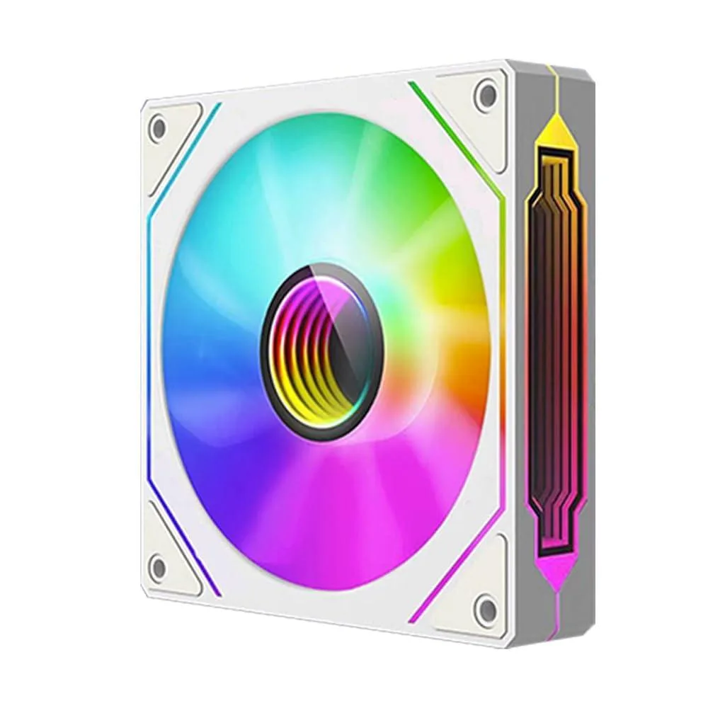 Bailink Bailink 120mm ARGB Case Fan Infinity Mirror White — product photo