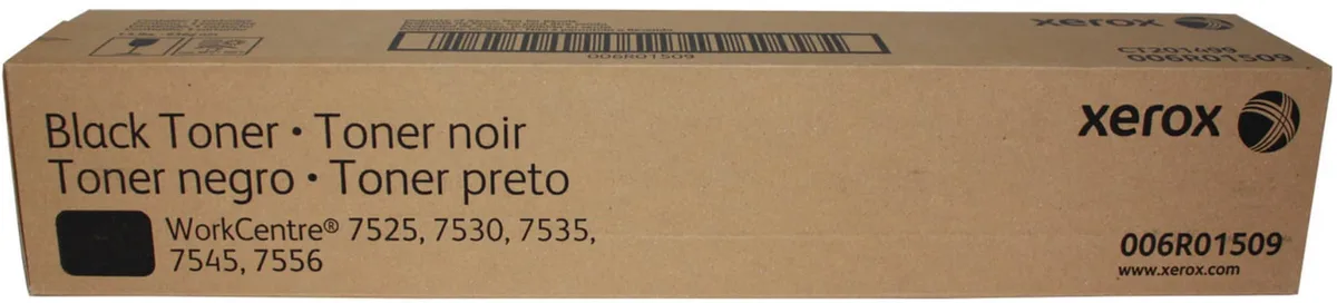 XEROX Xerox 006R01509 Black Toner Cartridge 26 000 Pages — product photo