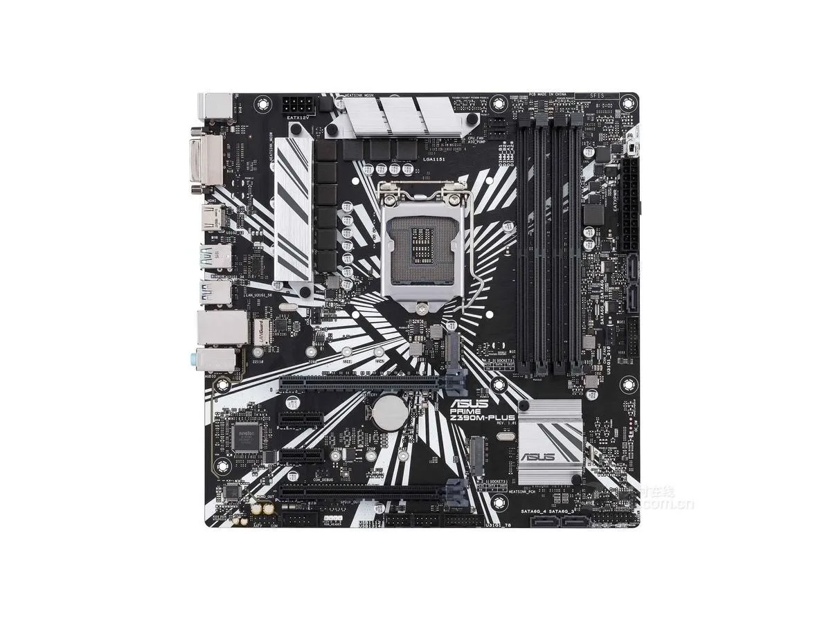 ASUS ASUS PRIME Z390M-PLUS Intel motherboard — product photo