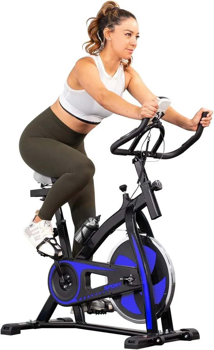 TAURKENAM TAURKENAM Exercise Bike 22lb Flywheel Stationary Workout Machine — product photo