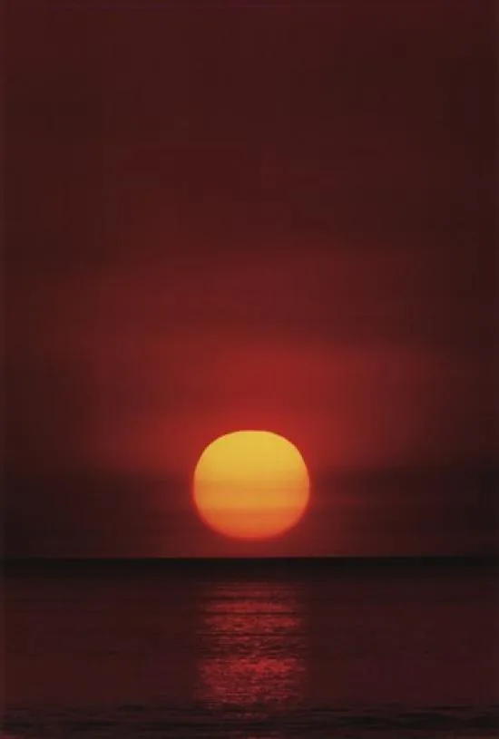 Sunset poster 24 by 36 inches on heavy paper