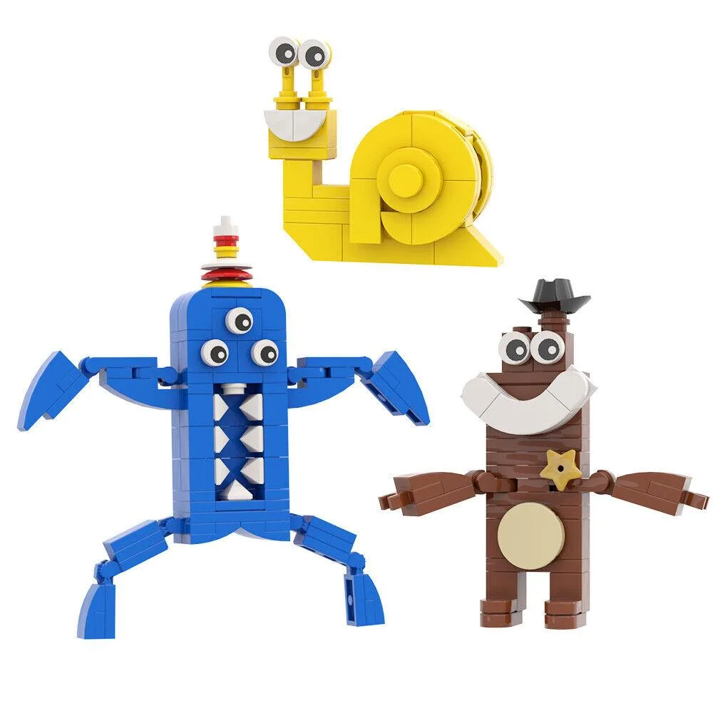 ZITIANYOUBUILD ZITIANYOUBUILD 3-in-1 Monsters 132 Pieces Educational Building Set — product photo