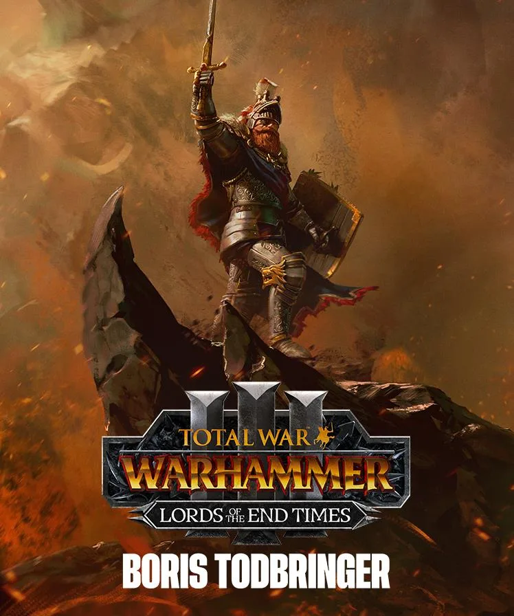 Sega Sega 89348 Total War: WARHAMMER III Boris Todbringer DLC downloadable game — product photo