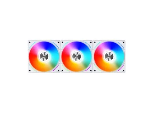 DOCTOR METAL DOCTOR METAL 3x 120mm case fan pack white with controller — product photo