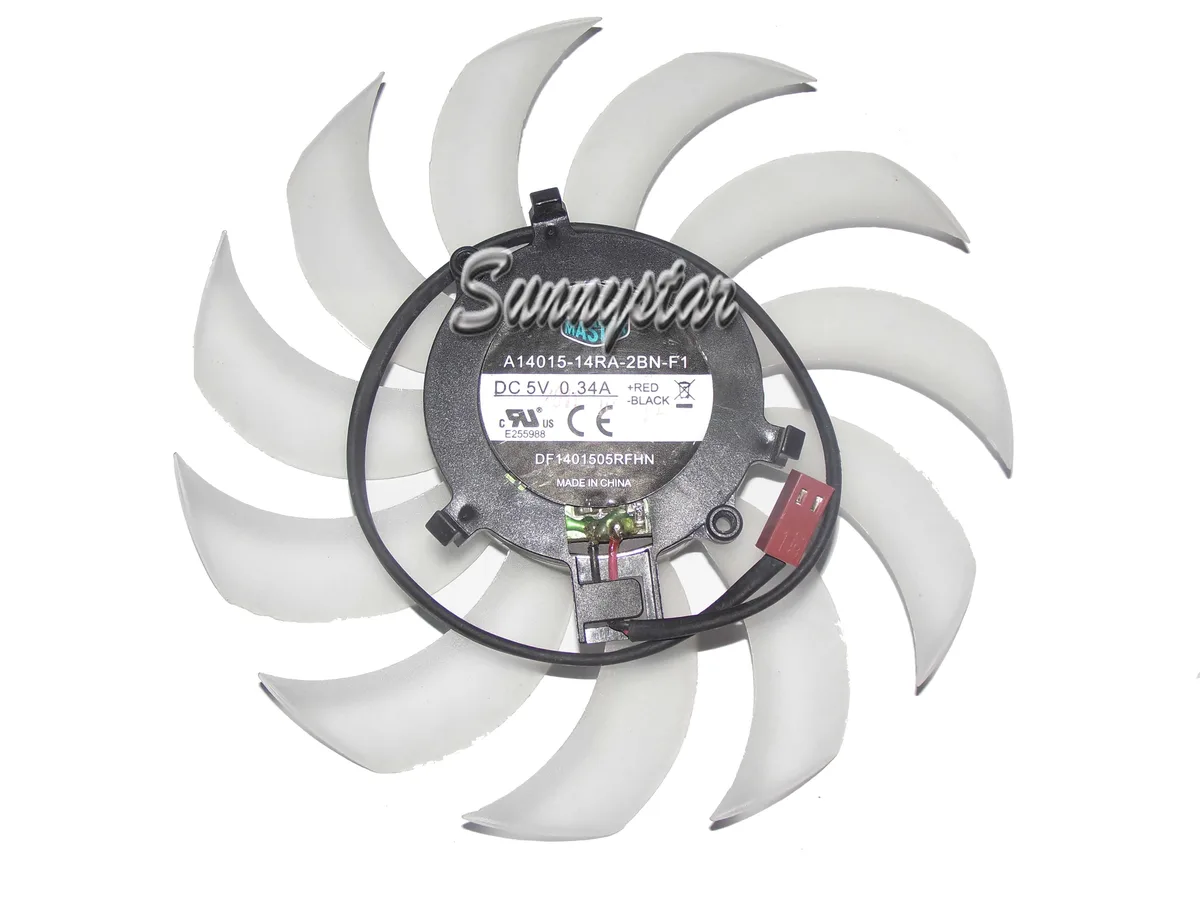 OEM Industries OEM Industries A14015-14RA-2BN-F1 DF1401505RFHN frameless cooling fan 5V 0.34A 2-wire — product photo