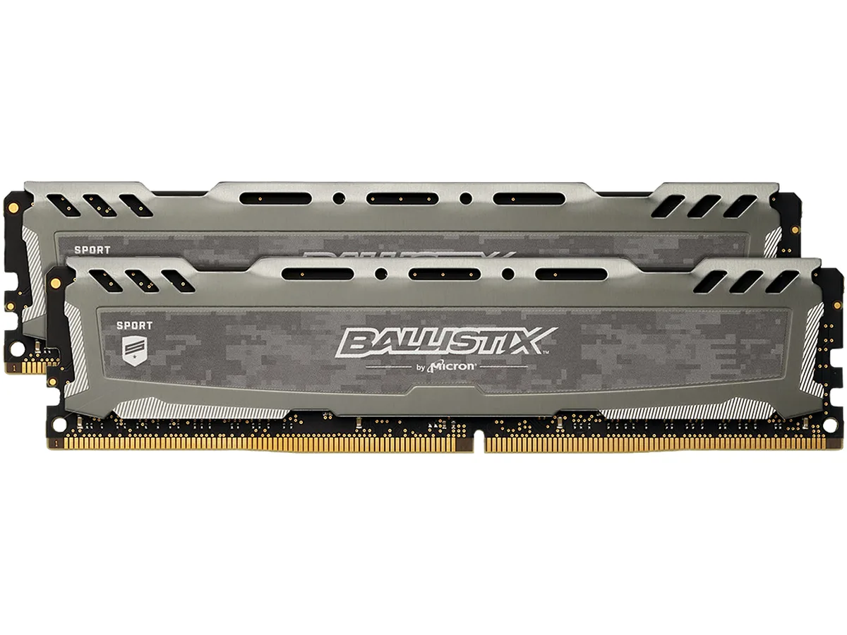 Ballistix Ballistix BLS2K8G4D26BFSB 16GB (2 x 8GB) DDR4 2666 desktop RAM — product photo