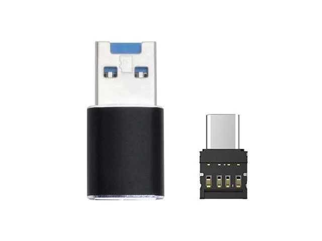 LORDWORLD LORDWORLD USB 3.0 Micro SD SDXC TF Card Reader with Type-C OTG Adapter — product photo