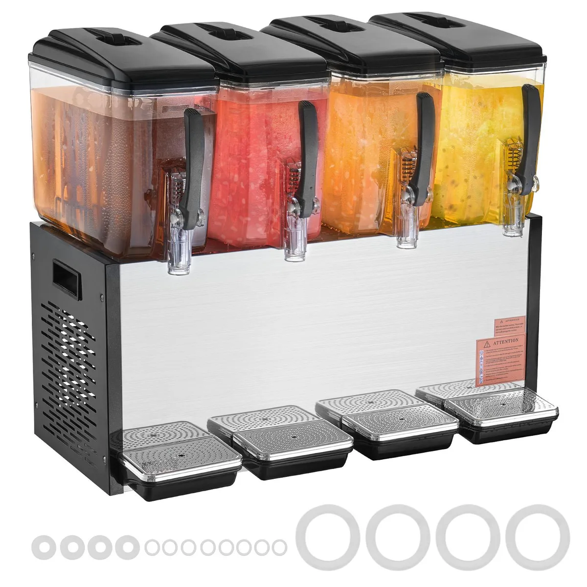 VEVOR VEVOR LYJ12LX4 4×12 L 510 W Beverage Dispenser — product photo