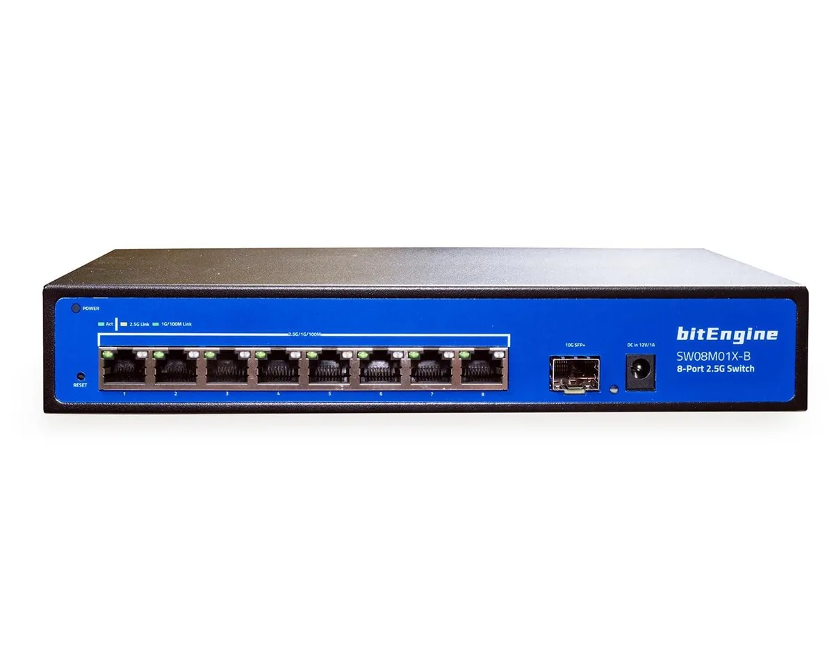 Avantalk Avantalk 8 Port 2.5G Switch with 10G SFP+ Uplink 2 in 1 accessory — product photo