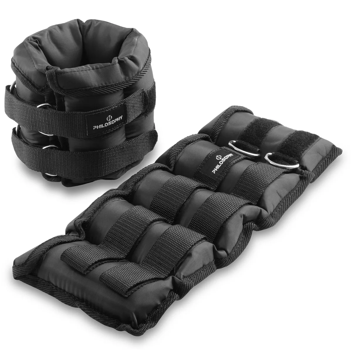 Philosophy Gym Philosophy Gym 20 LB Adjustable Ankle Wrist Weights Pair — product photo