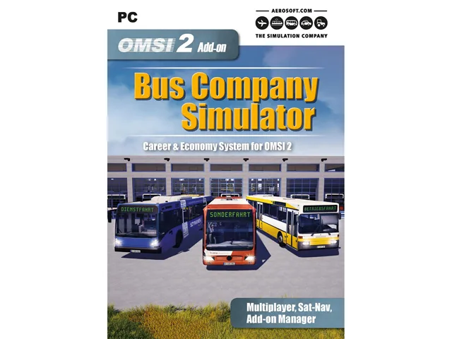 Aerosoft GmbH Aerosoft GmbH 43124 OMSI 2 Bus Company Simulator DLC downloadable game — product photo
