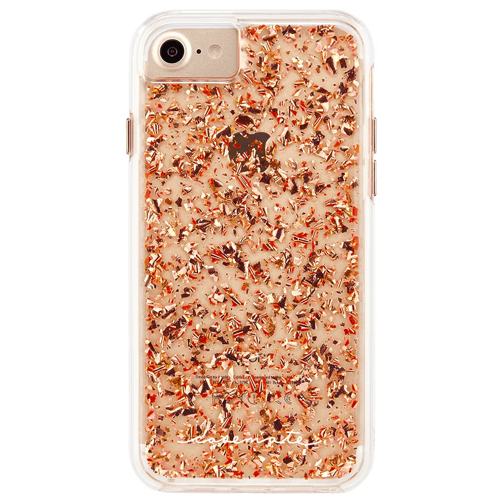 Case-Mate Case-Mate Karat Case CM034686-RB Rose Gold/Clear mobile electronics accessory — product photo