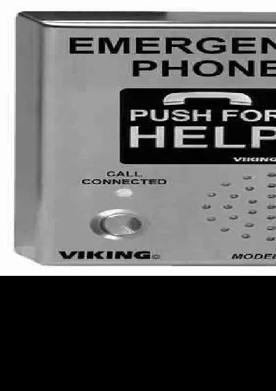 Viking Electronics Viking Electronics E-1600-03B-EWP emergency phone — product photo